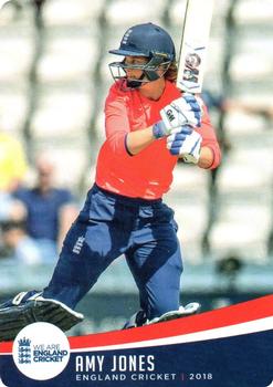 2018 Tap 'N' Play We are England Cricket #052 Amy Jones Front