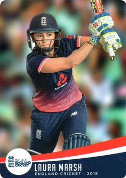 2018 Tap 'N' Play We are England Cricket #054 Laura Marsh Front