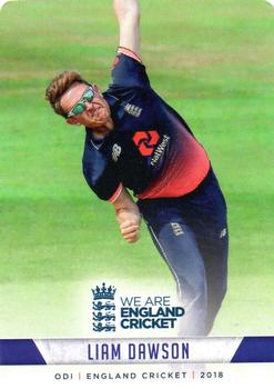 2018 Tap 'N' Play We are England Cricket #067 Liam Dawson Front