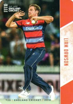 2018 Tap 'N' Play We are England Cricket #084 Liam Dawson Front