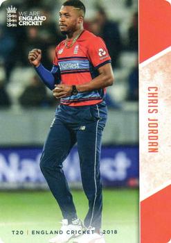 2018 Tap 'N' Play We are England Cricket #086 Chris Jordan Front
