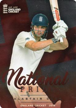 2018 Tap 'N' Play We are England Cricket - National Pride #NP-2 Alastair Cook Front
