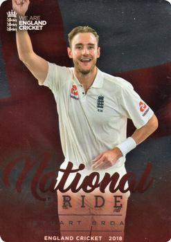 2018 Tap 'N' Play We are England Cricket - National Pride #NP-5 Stuart Broad Front