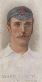 1896 Wills's Cricketers #NNO Albert Ward Front