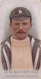 1896 Wills's Cricketers #NNO Herbert Bainbridge Front