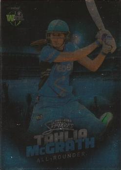 2017-18 Tap 'N' Play BBL Cricket - Base Parallel #016 Tahlia McGrath Front
