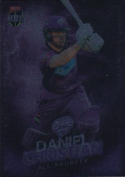 2017-18 Tap 'N' Play BBL Cricket - Base Parallel #043 Daniel Christian Front