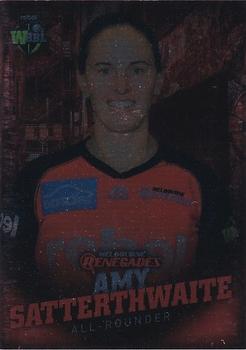 2017-18 Tap 'N' Play BBL Cricket - Base Parallel #078 Amy Satterthwaite Front