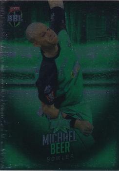 2017-18 Tap 'N' Play BBL Cricket - Base Parallel #081 Michael Beer Front