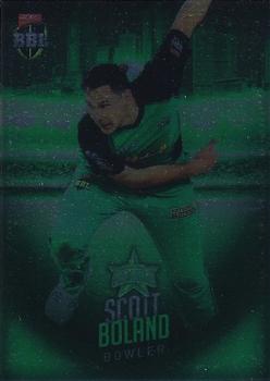 2017-18 Tap 'N' Play BBL Cricket - Base Parallel #082 Scott Boland Front