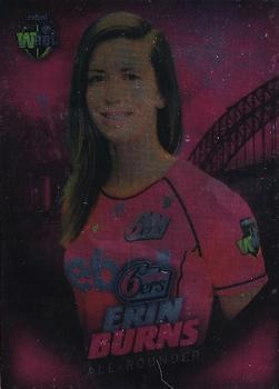 2017-18 Tap 'N' Play BBL Cricket - Base Parallel #134 Erin Burns Front