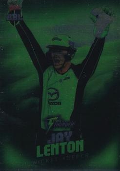 2017-18 Tap 'N' Play BBL Cricket - Base Parallel #147 Jay Lenton Front