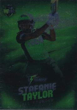 2017-18 Tap 'N' Play BBL Cricket - Base Parallel #159 Stafanie Taylor Front