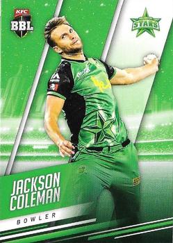2018-19 Tap 'N' Play CA/BBL/WBBL #130 Jackson Coleman Front