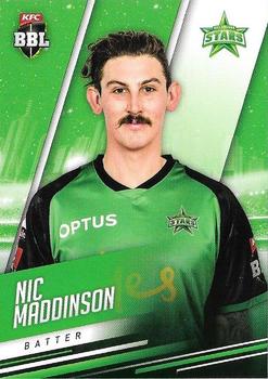 2018-19 Tap 'N' Play CA/BBL/WBBL #134 Nic Maddinson Front