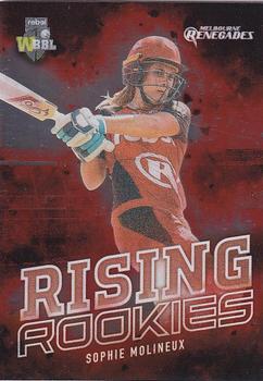 2018-19 Tap 'N' Play CA/BBL/WBBL - Rising Rookies #RR-12 Sophie Molineux Front