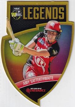 2018-19 Tap 'N' Play CA/BBL/WBBL - Club Legends Shield #CLS-12 Amy Satterthwaite Front