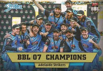 2018-19 Tap 'N' Play CA/BBL/WBBL - Album Cards #AC-1 Adelaide Strikers Front