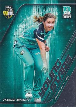2017-18 Tap 'N' Play BBL Cricket - Young Stars #YS-02 Haidee Birkett Front
