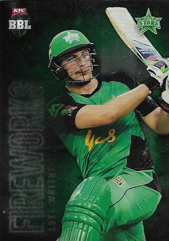 2017-18 Tap 'N' Play BBL Cricket - Fireworks #F-05 Luke Wright Front