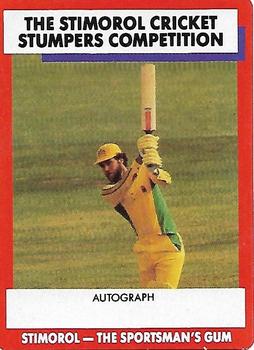 1990-91 Scanlens Cricket The Aussies vs The Poms #7 Greg Chappell Front