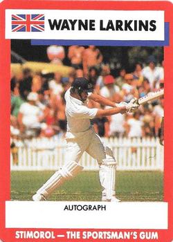 1990-91 Scanlens Cricket The Aussies vs The Poms #54 Wayne Larkins Front
