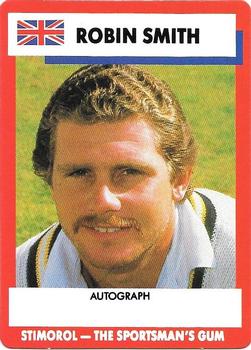 1990-91 Scanlens Cricket The Aussies vs The Poms #65 Robin Smith Front