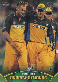 2002 Topps ACB Gold - ACB Contracts #C22 Andrew Symonds Front