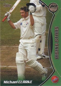 2002 Topps ACB Gold - Rising Stars #Y2 Michael Clarke Front