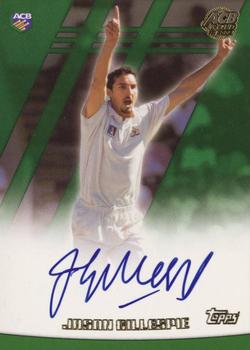 2002 Topps ACB Gold - Signatures #NNO Jason Gillespie Front