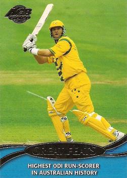 2000-01 Topps ACB Gold - Great Feats #GF4 Mark Waugh Front