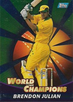 2000-01 Topps ACB Gold - World Champions #WC4 Brendon Julian Front