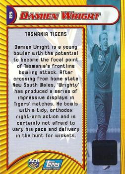 2000-01 Topps ACB Gold - Signature Series #S8 Damien Wright Back