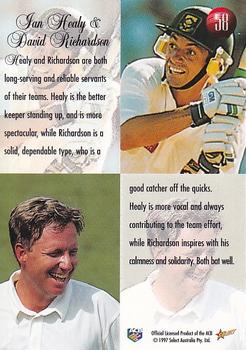 1997-98 Select #58 Ian Healy / David Richardson Back