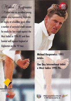 1997-98 Select #66 Michael Kasprowicz Back