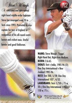 1997-98 Select #PC2 Steve Waugh Back