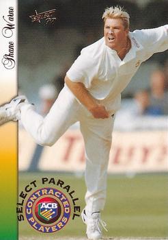 1997-98 Select - Select Parallel #P16 Shane Warne Front