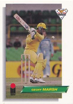 1993-94 Futera International Cricket #12 Geoff Marsh Front
