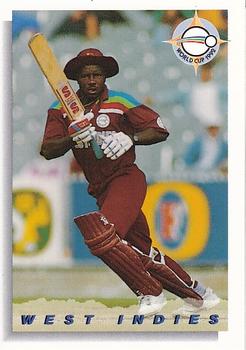 1993-94 Futera International Cricket #80 West Indies Front