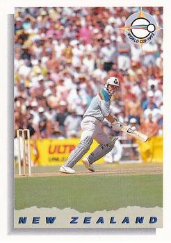 1993-94 Futera International Cricket #88 New Zealand Front