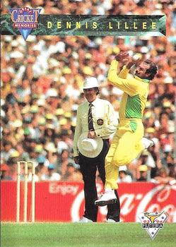 1993-94 Futera International Cricket - Great Cricket Memories #111 Dennis Lillee Front