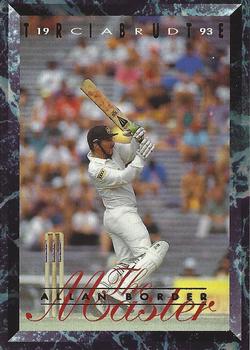1993-94 Futera International Cricket - The Master Allan Border Exchange #128 Allan Border Front