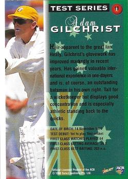 1998-99 Select Tradition Hobby Exclusive #19 Adam Gilchrist Back