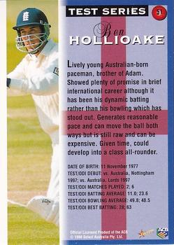 1998-99 Select Tradition Hobby Exclusive #51 Ben Hollioake Back