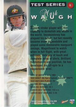 1998-99 Select Tradition Hobby Exclusive - Gold Parallel #5 Mark Waugh Back