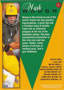 1998-99 Select Tradition Hobby Exclusive - Gold Parallel #22 Mark Waugh Back