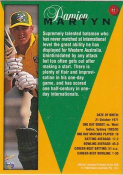 1998-99 Select Tradition Hobby Exclusive - Gold Parallel #37 Damien Martyn Back