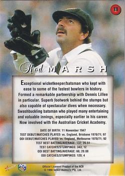 1998-99 Select Tradition Hobby Exclusive - Gold Parallel #88 Rod Marsh Back