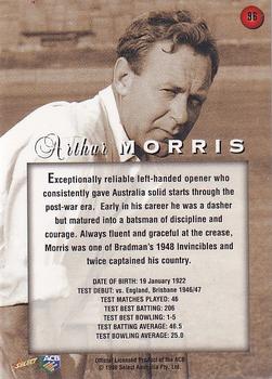 1998-99 Select Tradition Hobby Exclusive - Gold Parallel #96 Arthur Morris Back