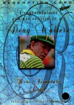 1998-99 Select Tradition Hobby Exclusive - Hero Signature Redemption #HSR1 Doug Walters Front